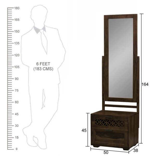 The Attic Ambient Dressing Table Walnut