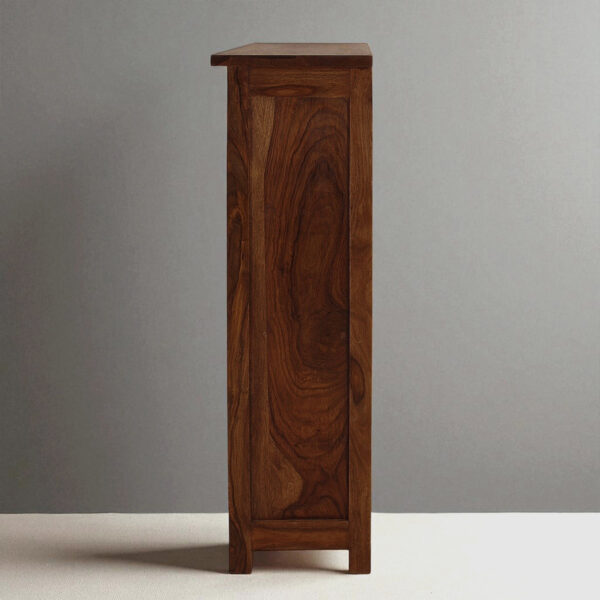 The Attic Sheesham Mini Glazed Bookcase