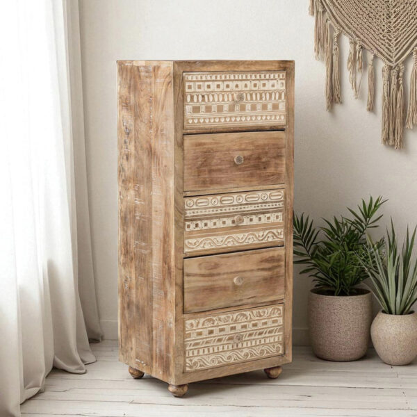 The Attic Jodhpur Tallboy Drawer Chest