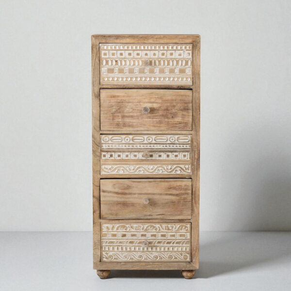 The Attic Jodhpur Tallboy Drawer Chest