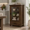 The Attic Sheesham Mini Glazed Bookcase