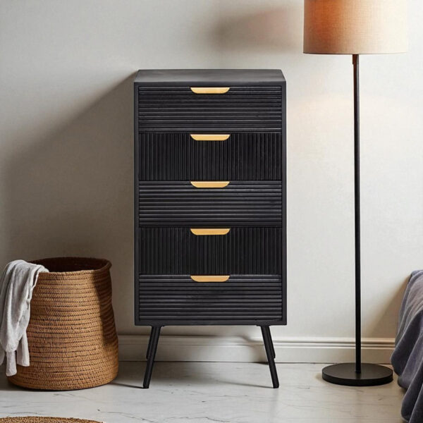 KL-2144 (2) THE ATTIC Solid Wood Free Standing Chest of Drawers