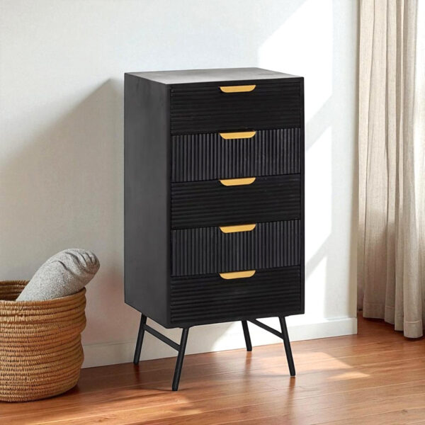 KL-2144 (3) THE ATTIC Solid Wood Free Standing Chest of Drawers