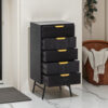 KL-2144 (6) THE ATTIC Solid Wood Free Standing Chest of Drawers