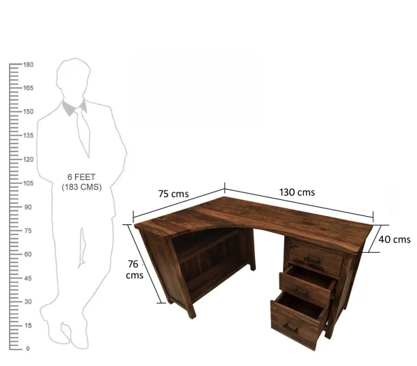 The Attic Illinoi Study Table