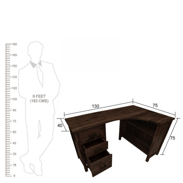 The Attic Illinoi Study Table