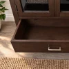 KL-1884W (6) The Attic Hepburn Kitchen Cabinet Walnut