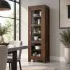 The Attic Victoria Kitchen Cabinet Walnut