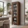 The Attic Victoria Kitchen Cabinet Walnut