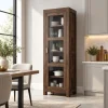 The Attic Victoria Kitchen Cabinet Walnut