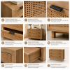 ChatGPT Image Jun 13, 2026, 06_11_55 PM The Attic Panamara Chest of Drawers: Kitchen and Living Room Storage Solution | Solid Mango Wood with Natural Matte Finish
