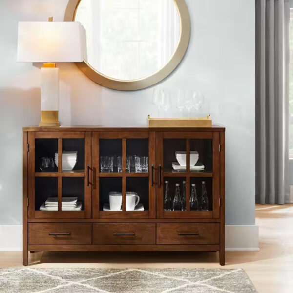 KL-2164 (3) The Attic Suzelle Sideboard| Honey Matte Finish