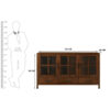 KL-2164 (8) The Attic Suzelle Sideboard| Honey Matte Finish