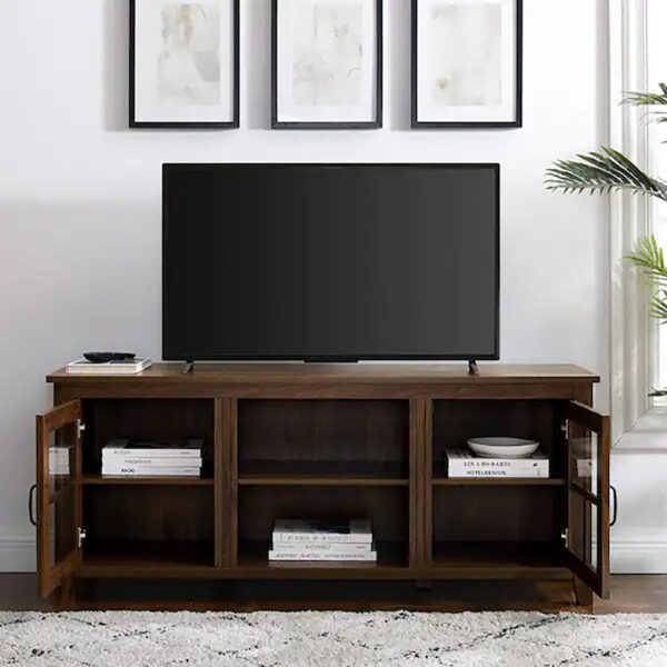 The Attic Balin TV Cabinet: Solid Wood Sideboard TV Cabinet