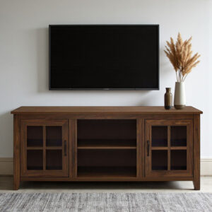 The Attic Balin TV Cabinet: Solid Wood Sideboard TV Cabinet
