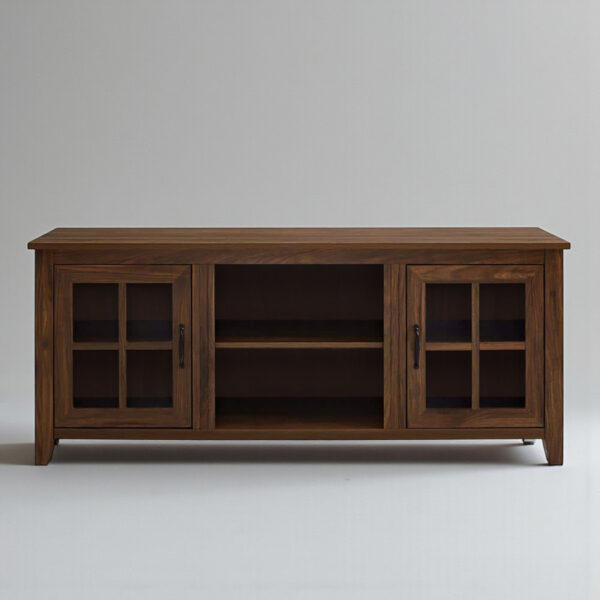 The Attic Balin TV Cabinet: Solid Wood Sideboard TV Cabinet