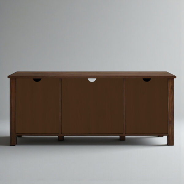 The Attic Balin TV Cabinet: Solid Wood Sideboard TV Cabinet