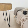 The Attic Jessie Coffee Table: Natural Beauty in Solid Wood - Living Room Centerpiece with Matt Finish