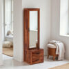 The Attic Jaisal Dressing Table For Bedroom|Honey Matt Finish
