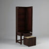 The Attic Beru Dressing Table For Bedroom|Walnut Matt Finish