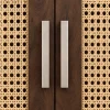 4 The Attic Cane Hepburn Kitchen Cabinet Walnut