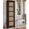 The Attic Cane Arkansas Kitchen Cabinet Walnut