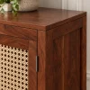 KL-1884C (5) The Attic Cane Hepburn Kitchen Cabinet