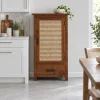 The Attic Sheesham Mini Glazed Bookcase