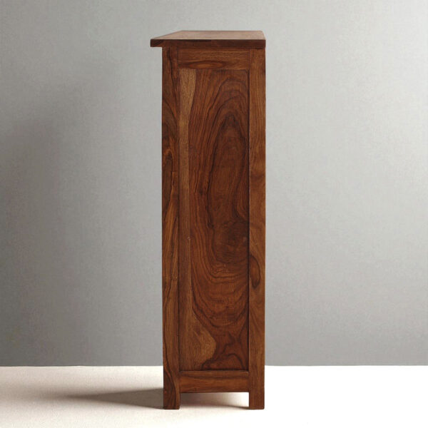 The Attic Sheesham Mini Glazed Bookcase