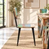 The Attic Oneworld Six Seater Dining Set In Multicolor