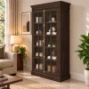 KL-1804W (2) The Attic Oregon Bookshelf Walnut