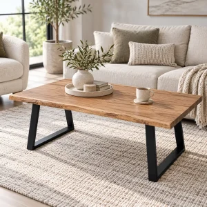 KL-2159 (1) The Attic Live Edge Coffee Table