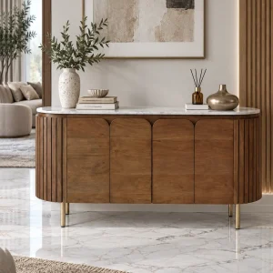 The Attic Carlston Sideboard Large|Provential Teak Matte Finish