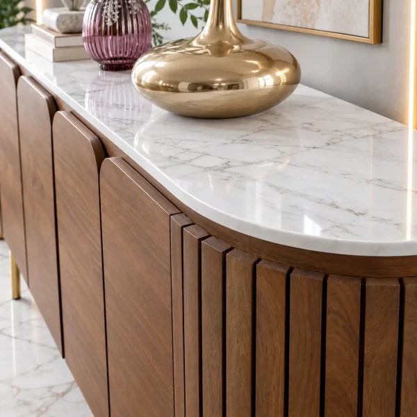 KL-2245 (4) The Attic Carlston Sideboard Large|Provential Teak Matte Finish