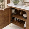 KL-2245 (5) The Attic Carlston Sideboard Large|Provential Teak Matte Finish