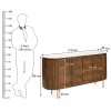 KL-2245 (8) The Attic Carlston Sideboard Large|Provential Teak Matte Finish