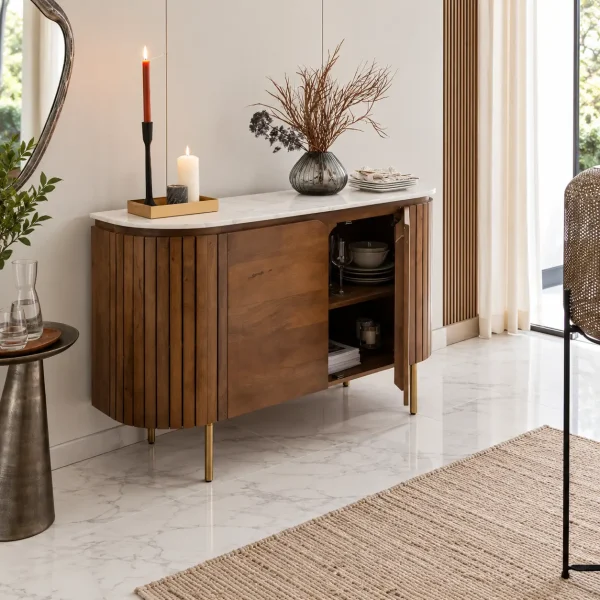 KL-2246 (3) The Attic Carlston Sideboard|Provential Teak Matte Finish