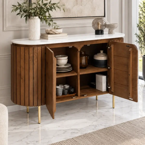 KL-2246 (4) The Attic Carlston Sideboard|Provential Teak Matte Finish