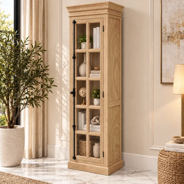 The Attic Oregon Bookshelf Small I Natural Matte Finish