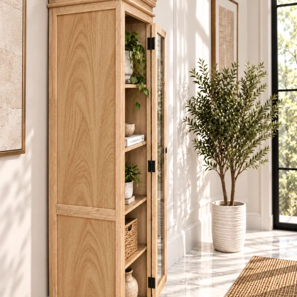 The Attic Oregon Bookshelf Small I Natural Matte Finish