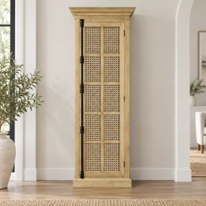 The Attic Oregon Bookshelf Small | Natural Cane Matte Finish