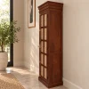 KL-2282HC (7) The Attic Oregon Bookshelf Small | Honey Matte Cane Finish