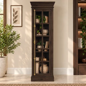 The Attic Oregon Bookshelf Small | Walnut Matte Finish