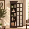 KL-2282W (3) The Attic Oregon Bookshelf Small | Walnut Matte Finish