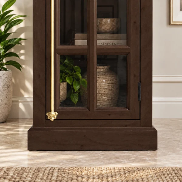 KL-2282W (4) The Attic Oregon Bookshelf Small | Walnut Matte Finish