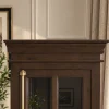 KL-2282W (6) The Attic Oregon Bookshelf Small | Walnut Matte Finish