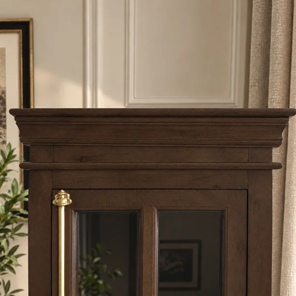 KL-2282W (6) The Attic Oregon Bookshelf Small | Walnut Matte Finish