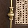 KL-2282WC (6) The Attic Oregon Bookshelf Small | Walnut Cane Matte Finish