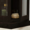 The Attic Ines Multipurpose Cabinet - Solid Mango Wood Bookshelf and Kitchen Cabinet with Walnut Matte Finish