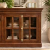 KL-2283H (3) The Attic Oregon Sideboard | Honey Finish With Glass